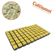 Cultiwool taca uprawowa z wełny mineralnej 77szt, 36x36x40mm