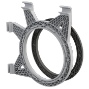 Kołnierz kanałowy do Growbox Dark Room - rurka 25mm