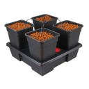 System hydroponiczny na 4 rośliny / donice 11L lub 18L WILMA Large 75x75xH21cm / 50L