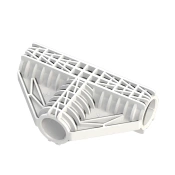 Łącznik rurek do boxa typu  "T" Ø 25mm C25-T