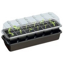 Samonawadniająca szklarenka/propagator na 12 roślin 37.5x13.5xh16cm