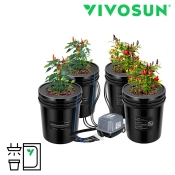 Vivosun system DWC 4 x 18,9L
