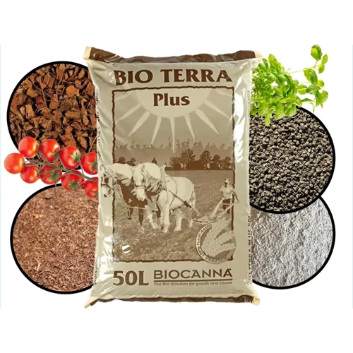 BioCanna Terra Plus - organiczna ziemia do uprawy roślin