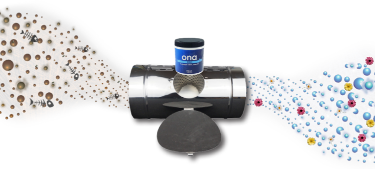 ONA Air Filtr powietrza Ø 250mm - usuwa nieprzyjemny zapachy 